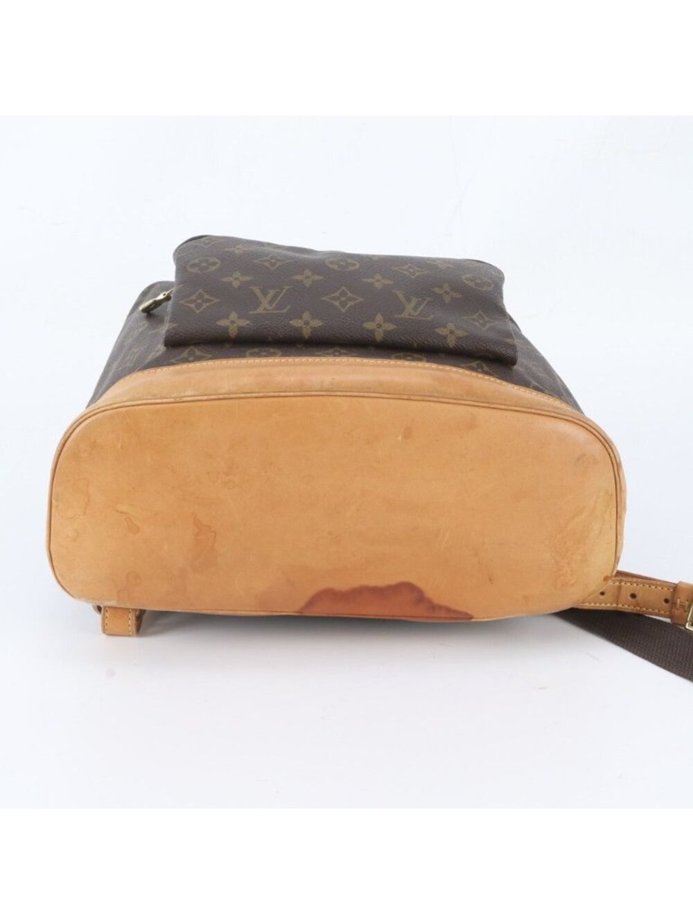 Louis Vuitton Monogram Montsouris GM Leather Backpack - Picture 6 of 9